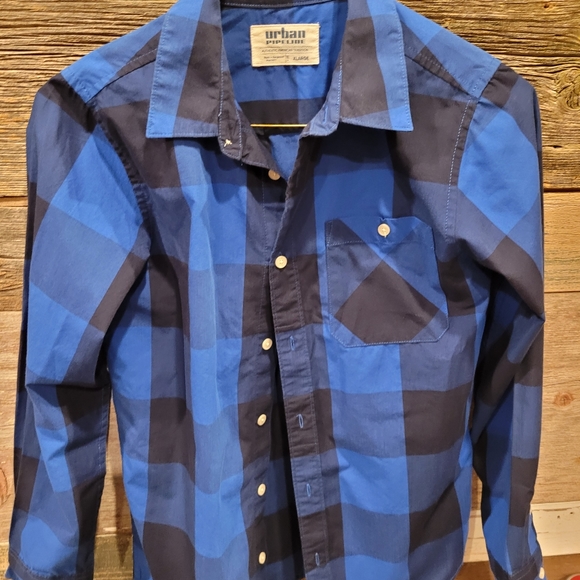 Urban pipeline boys button long sleeve shirt - Picture 1 of 2